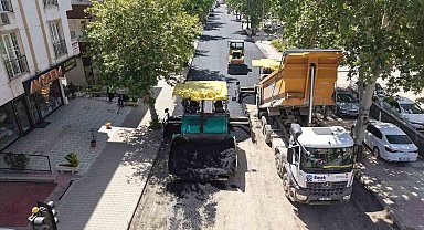 Kahramanmaraş'ta yollar asfaltlanıyor