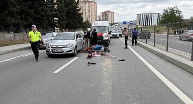 Kapaklı'da otomobil ile motosiklet çarpıştı: 1 yaralı