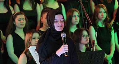Karaman'da lise öğrencilerinden konser