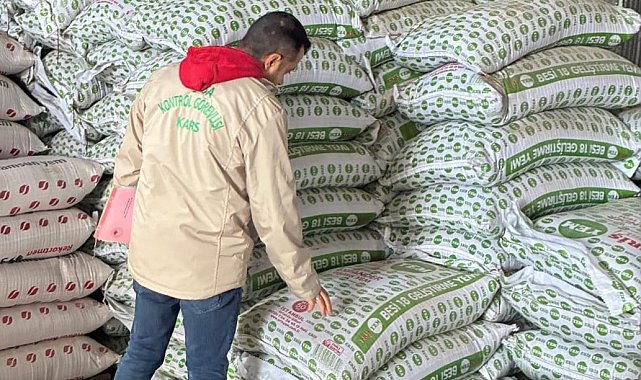 Kars'ta yem işletmelerine sıkı denetim: Güvenilir yem için kontroller aralıksız sürüyor