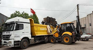 Kartepe'de bayram öncesi temizlik mesaisi