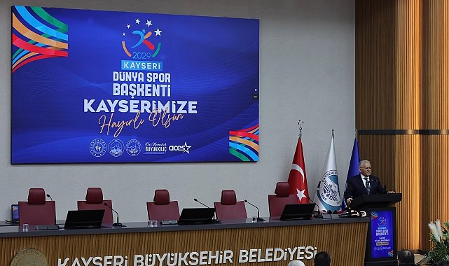 Kayseri, 2029 Dünya Spor Başkenti oldu