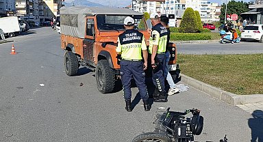 Kazadan yaralı kurtulan sürücüye araca plaka takmamaktan 46 bin TL ceza