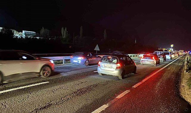 Kemikli Rampaları'nda trafik durma noktasına geldi