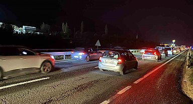 Kemikli Rampaları'nda trafik durma noktasına geldi
