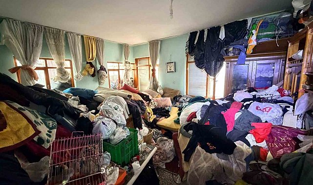 Kepez'de çöp ev operasyonu