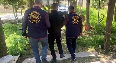 Kesinleşmiş 40 yıl cezayla aranan şahıs saklandığı bağ evinde yakalandı