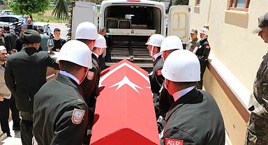 Kıbrıs gazisi İbrahim Halil Tüfekçiyaşar son yolculuğuna uğurlandı