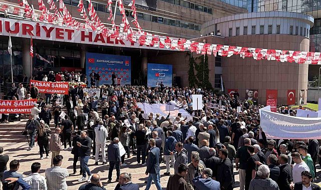 Kılıçdaroğlu'nun bayramlaşma programı öncesi CHP Genel Merkezi'nde hazırlıklar tamamlandı
