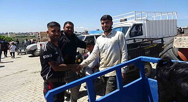 Kilis'te kurbanlık pazarında hareketlilik arttı