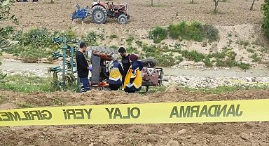 Kilis'te traktör kazası: 1 ölü