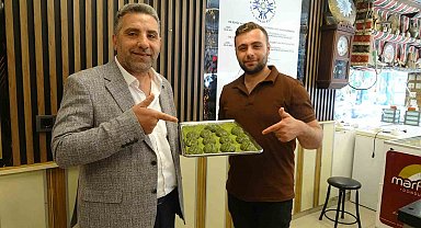 Kilis'te üretilen tatlı 'atom gerebiç'e yoğun ilgi