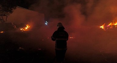 Kırıkhan'da bahçe yangını