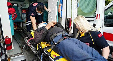 Kırıkkale'de iki otomobil çarpıştı: 7 yaralı