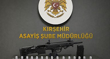 Kırşehir'de 2 ruhsatsız av tüfeği ele geçirildi