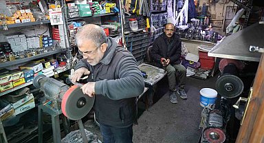 Kırşehir'de bıçak bileme mesaisi başladı