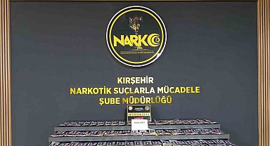 Kırşehir'de uyuşturucu operasyonu: 4 gözaltı