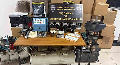 Kocaeli'de 54 bin 940 doldurulmuş makaron ele geçirildi