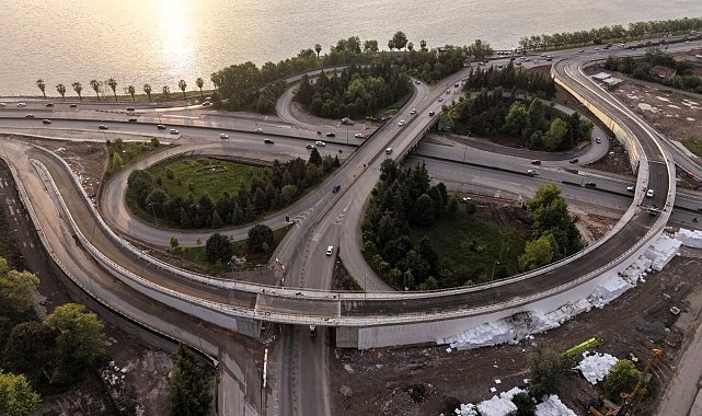Kocaeli'de D-130'u rahatlatacak yeni bağlantı yolu hizmete girdi