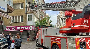 Komşuların dikkati tehlikeyi önledi