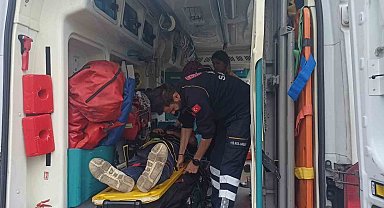 Konya'da otomobil ile motosiklet çarpıştı: 1 yaralı