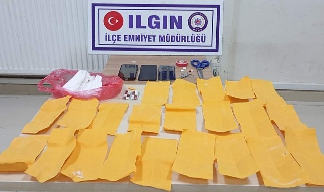 Konya'da uyuşturucu operasyonu: 3 şüpheli tutuklandı