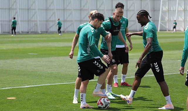 Konyaspor, Trabzonspor maçı hazırlıklarını sürdürdü