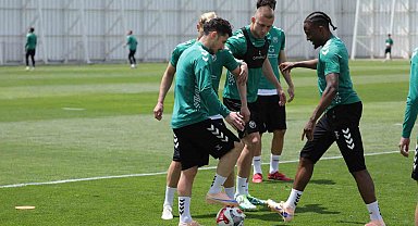 Konyaspor, Trabzonspor maçı hazırlıklarını sürdürdü