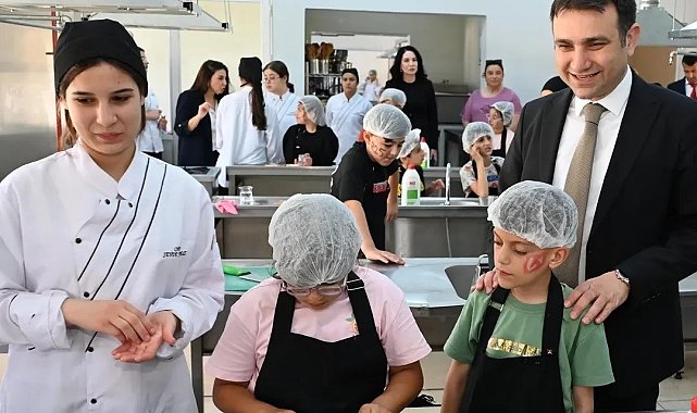 Köşk'te "Minik Şefler Mutfakta" etkinliği düzenlendi
