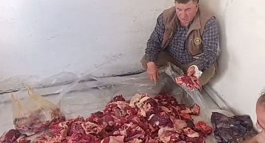 Köyde asırlık bayram geleneği