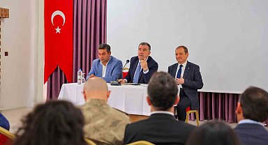 KÖYDES yatırımları ve köylerin ihtiyaçları toplantıda ele alındı