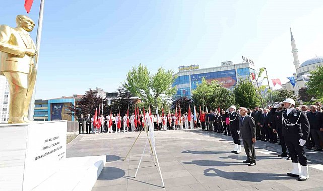 Küçükçekmece'de gün boyu süren 19 Mayıs coşkusu