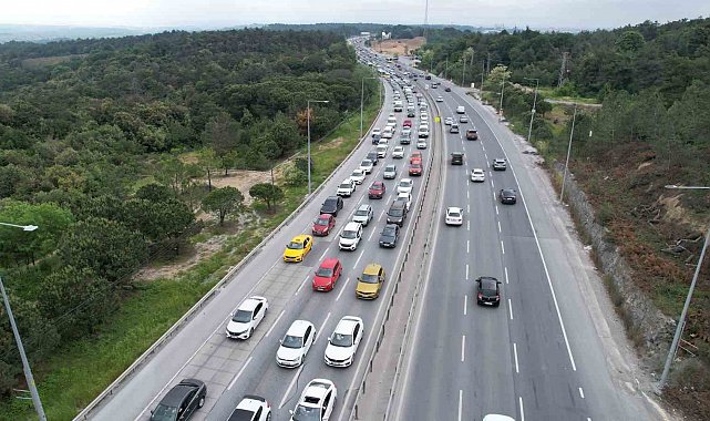 Kurban Bayramı'nda İstanbul boş kaldı, trafik sadece Arnavutköy'de vardı
