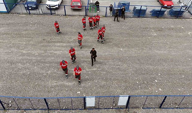 Kurban yakalama timine komando eğitimi