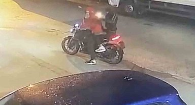 Kurşunlama olayı güvenlik kamerasına yansıdı