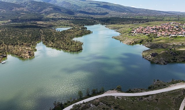 Kütahya'daki Enne Barajı 3 yıl aradan sonra yüzde 100 doluluk oranına ulaştı