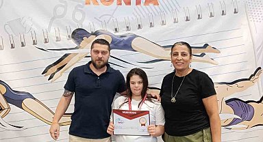 Lösemiyi yenen Masal Çelik, yüzmede Türkiye birincisi oldu