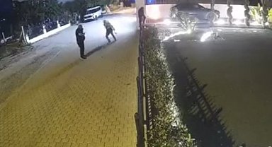 Lüks aracı böyle kundakladılar