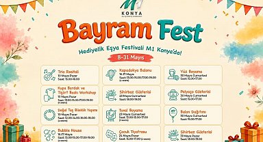 M1 Konya'da "Bayram Fest" başladı