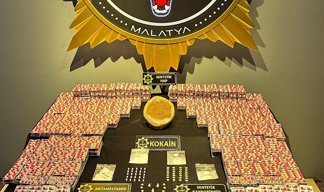 Malatya'da 'torbacı' operasyonu: 10 gözaltı
