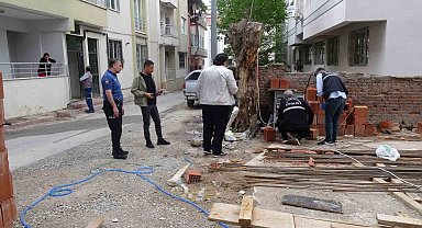 Malatya'da elektrik akımına kapılan inşaat işçisi hayatını kaybetti