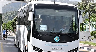 Manisa Büyükşehir'den bayramda ücretsiz mezarlık seferi