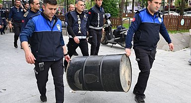 Manisa'da kaldırım işgallerine sıkı denetim