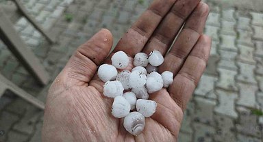 Manisa'yı dolu vurdu