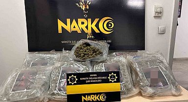 Mardin'de 10 kilo 900 gram uyuşturucu ele geçirildi