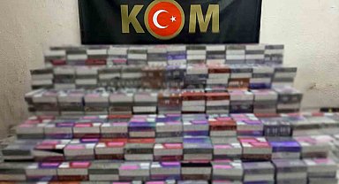 Mardin'de 12 bin 780 paket elektronik sigara kiti ele geçirildi