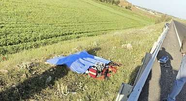 Mardin'de kamyon ile motosiklet çarpıştı: 1 ölü