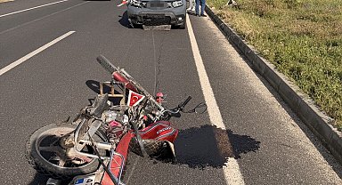 Mardin'de otomobil ile motosiklet çarpıştı: 1 ölü