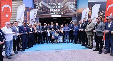 Mardin'de "3. Kitap Fuarı" kapılarını açtı