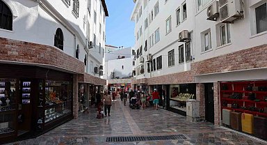 Marmaris çarşı bölgesinde çalışmalarda sona gelindi
